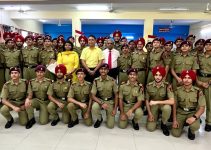 'EVEN SKY IS NOT THE LIMIT’, AMAN ARORA IMPLORES CADETS OF MAHARAJA RANJIT SINGH AFPI