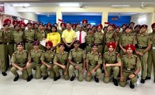 'EVEN SKY IS NOT THE LIMIT’, AMAN ARORA IMPLORES CADETS OF MAHARAJA RANJIT SINGH AFPI