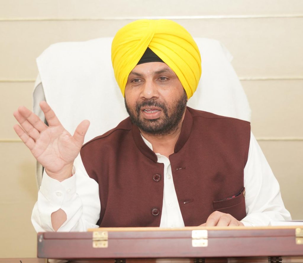 Punjab Power Minister Harbhajan Singh ETO