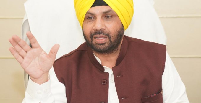 Punjab Power Minister Harbhajan Singh ETO