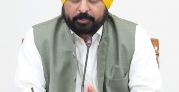 Punjab CM Bhagwant Mann