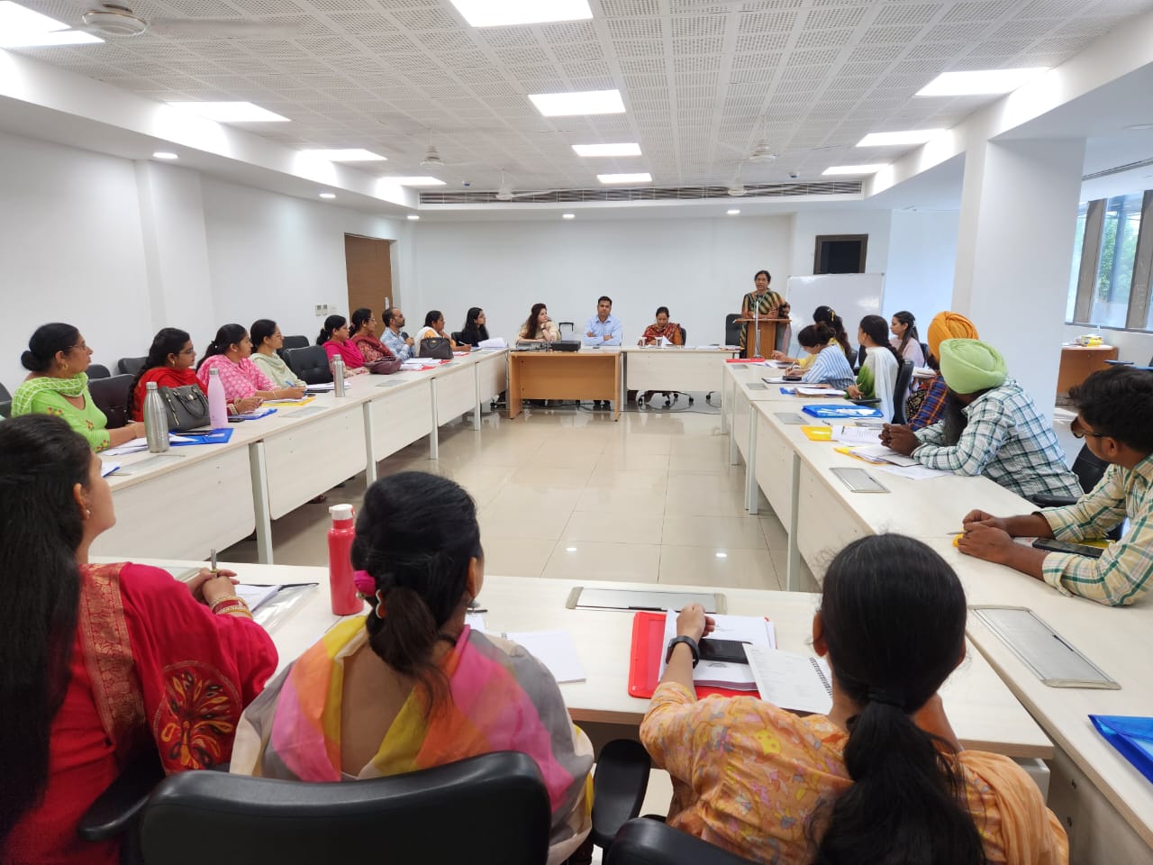 Training conducted on "Poshan Bhi Padhai Bhi" to enhance education and nutrition in Anganwadi centres