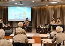 DGP PUNJAB HOLDS LAW & ORDER REVIEW MEETING OF PATIALA AND ROPAR RANGES