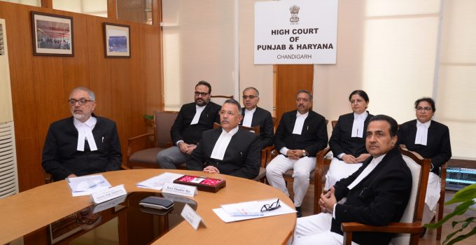 Chief Justice of Punjab and Haryana High Court online inaugurates new court complex at Giddarbaha