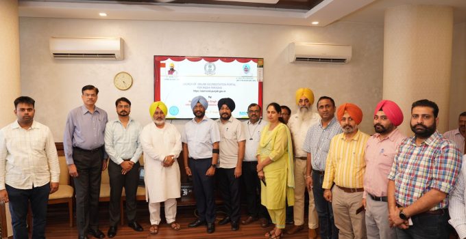 Chetan Singh Jauramajra launches Online Accreditation Portal for journalists