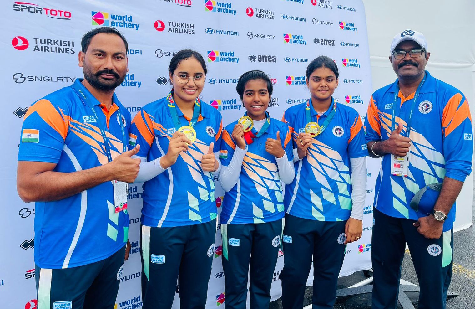 CM congratulates Indian girls contingent for bagging gold medal in Archery World Cup at Paris