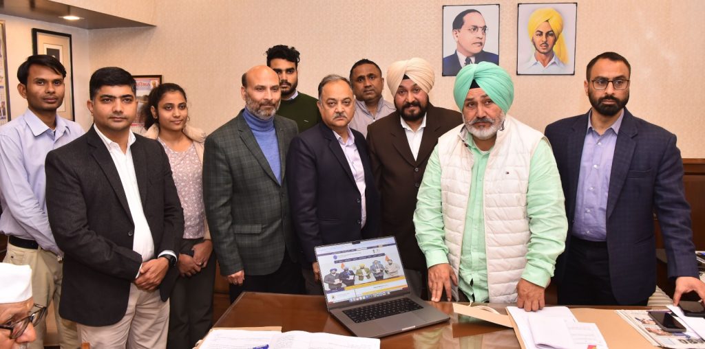 Chetan Singh Jauramajra launches new website of Information and Public Relations Department