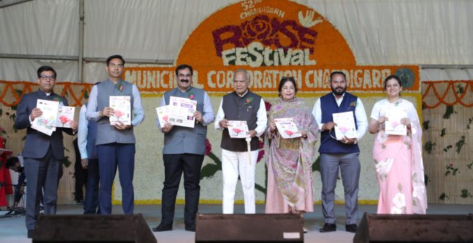 Governor inaugurates the 52nd Rose Festival 2024, a Zero Waste Three-Day Show organized by MC Chandigarh