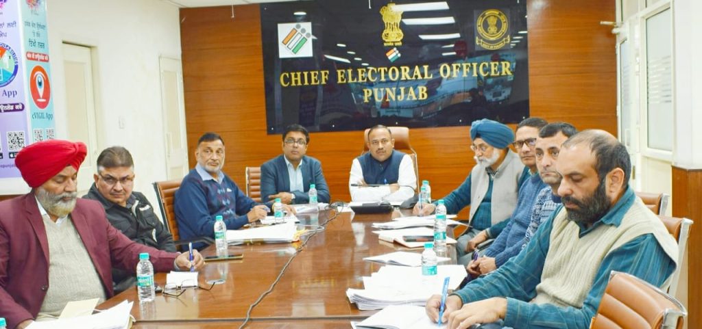 Punjab CEO exhorts all DCs to surpass 70% voter turnout in Lok Sabha polls