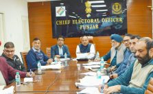 Punjab CEO exhorts all DCs to surpass 70% voter turnout in Lok Sabha polls