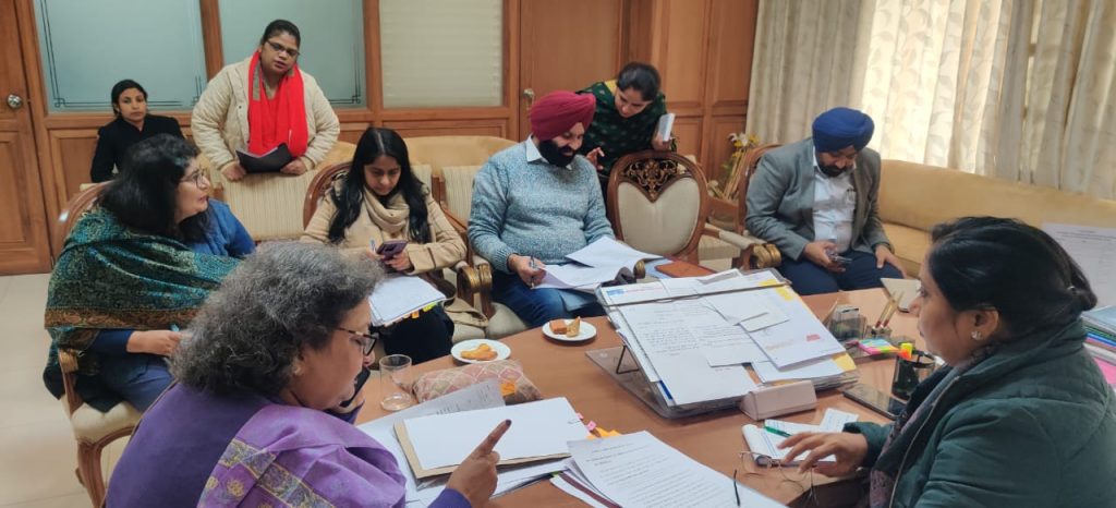 Dr. Baljit Kaur has instructed to expedite all levels of promotions in Social Security Department